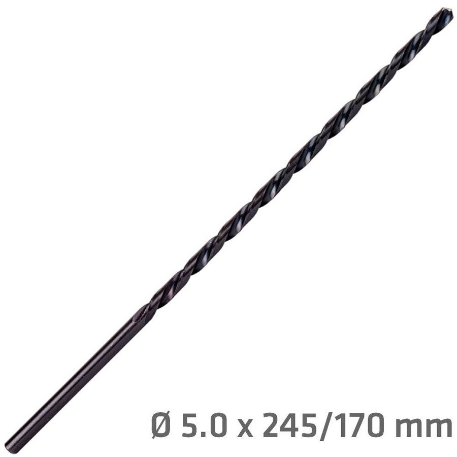 Alpen Hss Drill Bit 5 Mm 245 X 170 Extra Long