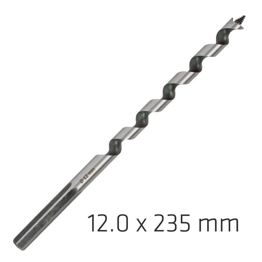 Alpen Wood Auger Drill Bit 12 X 235 Mm