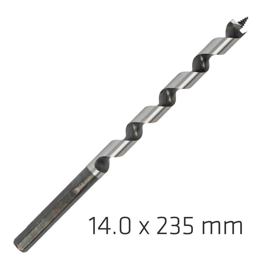 Alpen Wood Auger Drill Bit 14 X 235 Mm