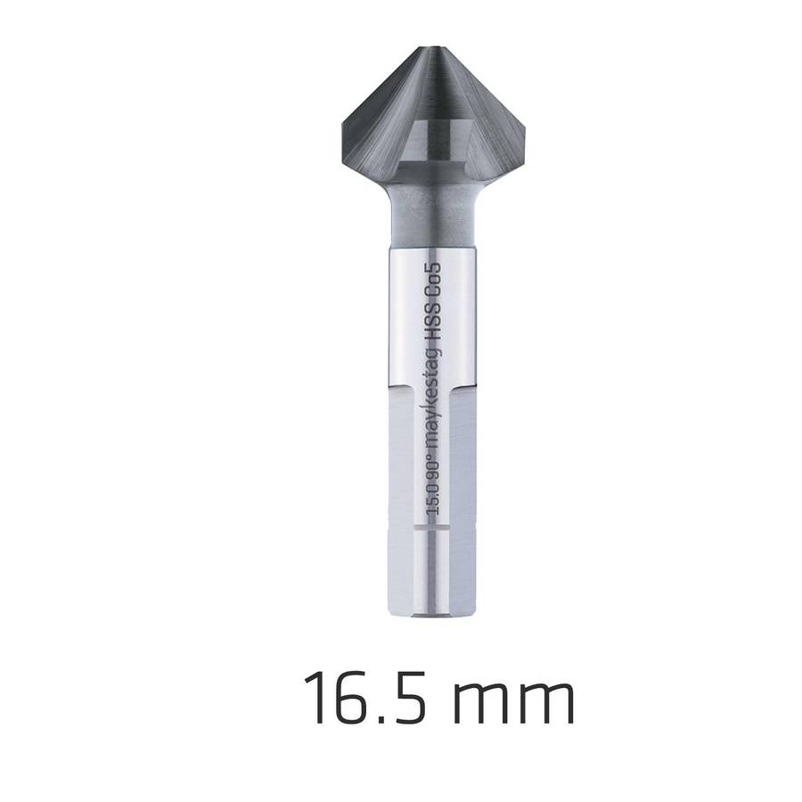 Alpen Hss Eco5 Countersink 90 16.5 Din 335 Shapec 3 Surface Shank Alunit Co