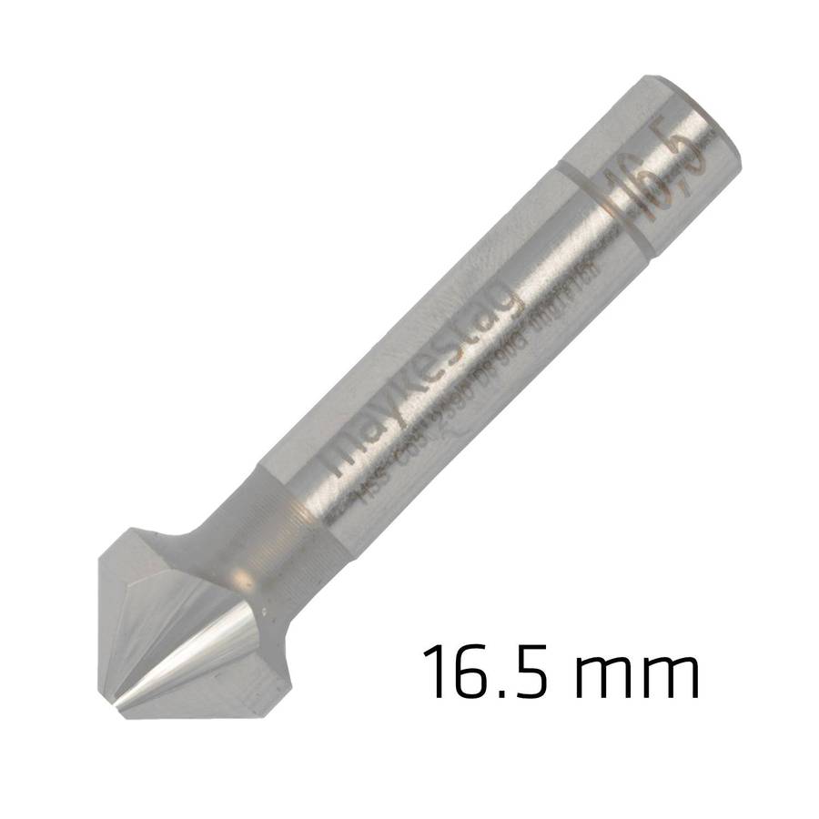 Alpen Hss Eco5 Countersink 90 16.5 Din 335 Shape C