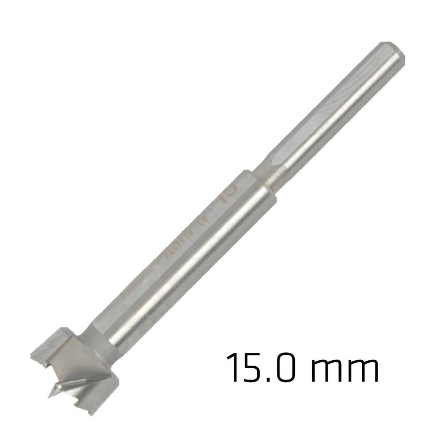Alpen Forstner Drill Bit Sharp Shark 15 Mm