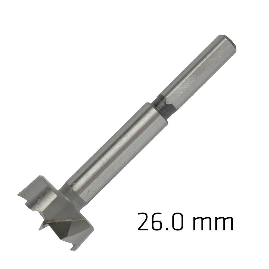 Alpen Forstner Drill Bit Sharp Shark 26 Mm