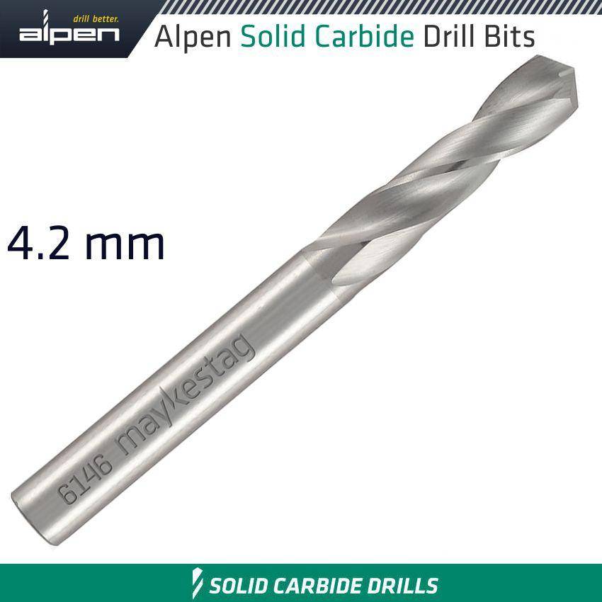 Alpen Alpen Solid Carbide Drill Bit 4.2