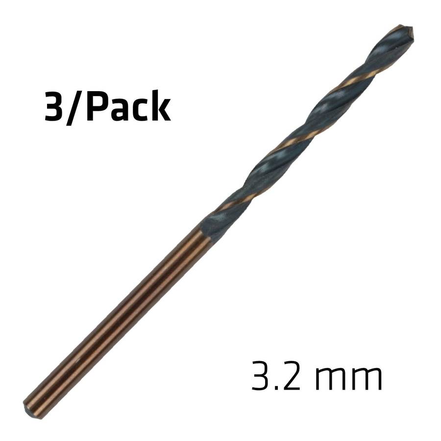 Alpen Hss Sprint Master 3.2 Mm X3 Sleeved Din338 Alpen Drill Bit