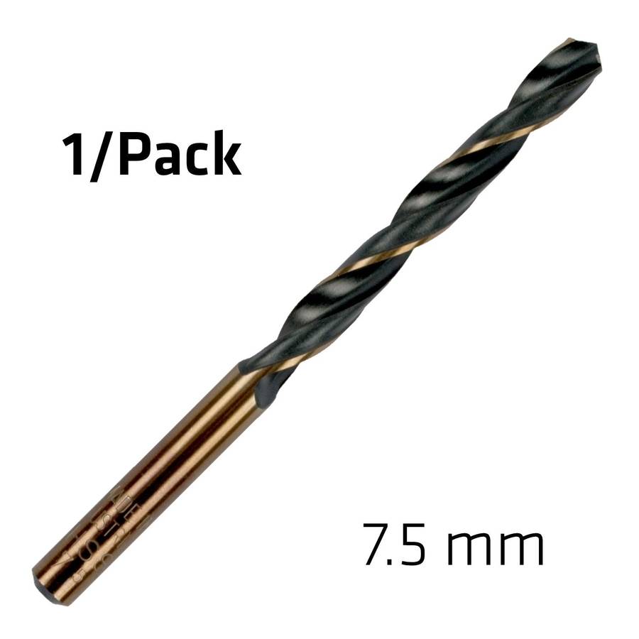 Alpen Hss Sprint Master 7.5 Mm X1 Sleeved Din338 Alpen Drill Bit