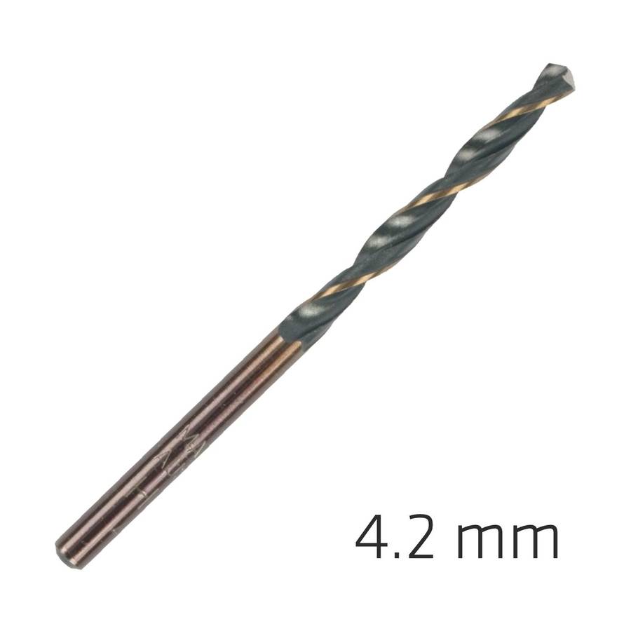 Alpen Hss Sprint Master 4.2 Mm 10 Pack Hang Tag Din 338 Alpen Drill Bits