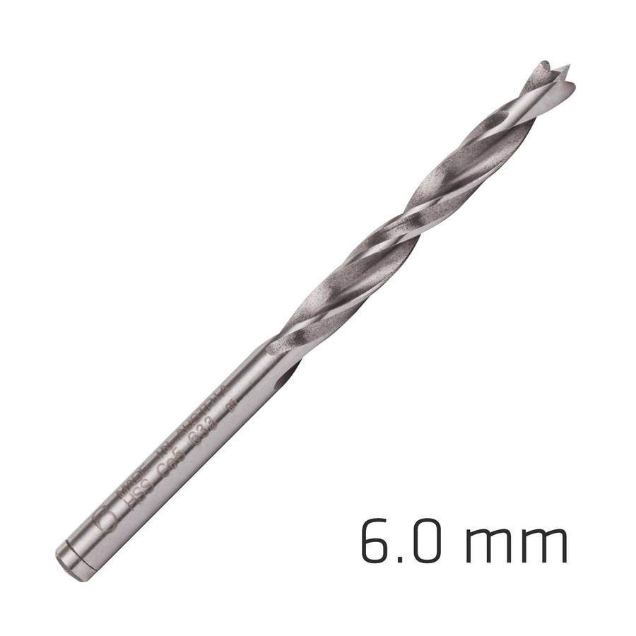 Alpen Hss Cobalt Wood Drill Bit 6 Mm