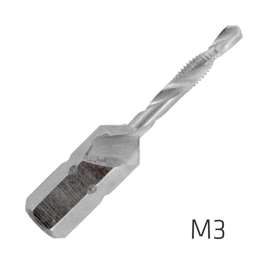 Alpen Alpen Combination Tap Plw M3 1/4' Shank
