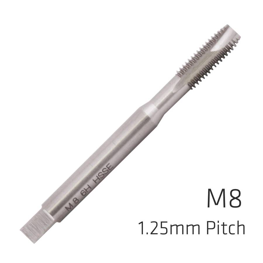 Alpen Machine Tap Cobalt 8 Mm In Pouch 1.25 Mm Pitch