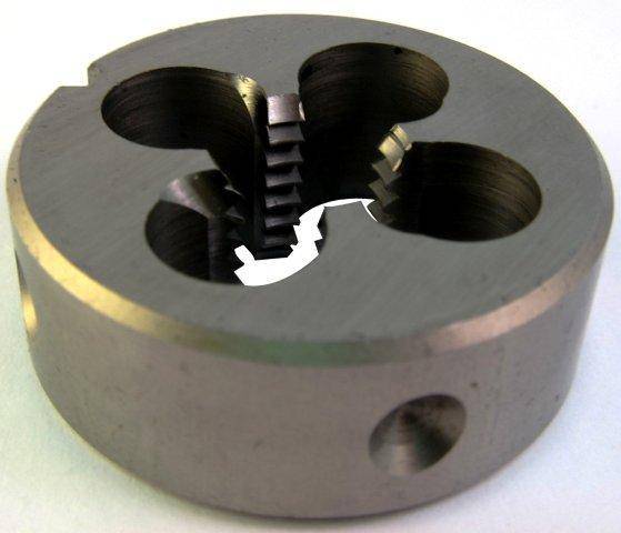 Alpen Machine Die Cobalt 5 Mm Spiral Point In Pouch 0.8 Mm Pitch