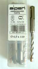 Alpen Sds Plus Hammer 110 X 50 Mm 6 Mm Bulk