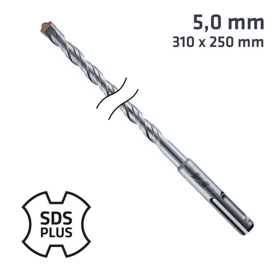 Alpen Sds Plus Drill Bit 310 X 250 5.0 Mm