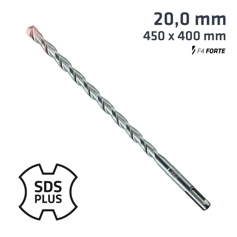 Alpen Sds Plus Drill Bit 450 X 400 20.0 Mm