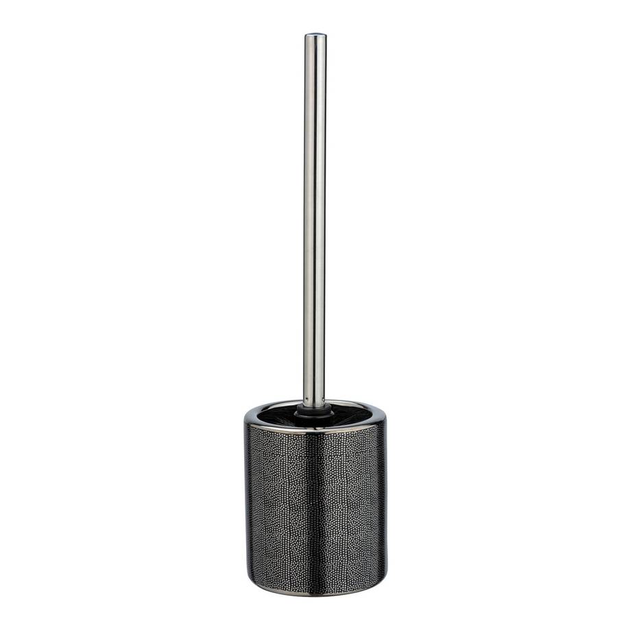Wenko Toilet Brush Nuria Range Silver/Anthracite Ceramic