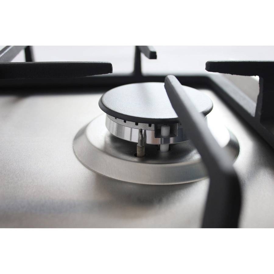 Alva 30cm 2 Burner Gas Hob Stainless Steel
