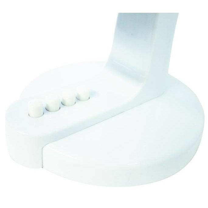 Alva 30cm Plastic Desk Fan (White)