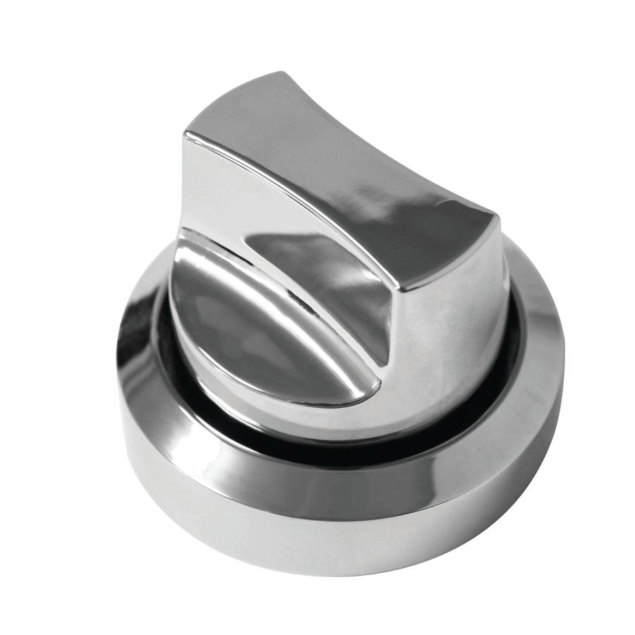 Alva Control Knob Set 3 Pc Silver