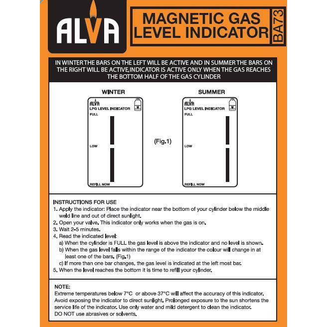 Alva Gas Level Indicator Magnetic