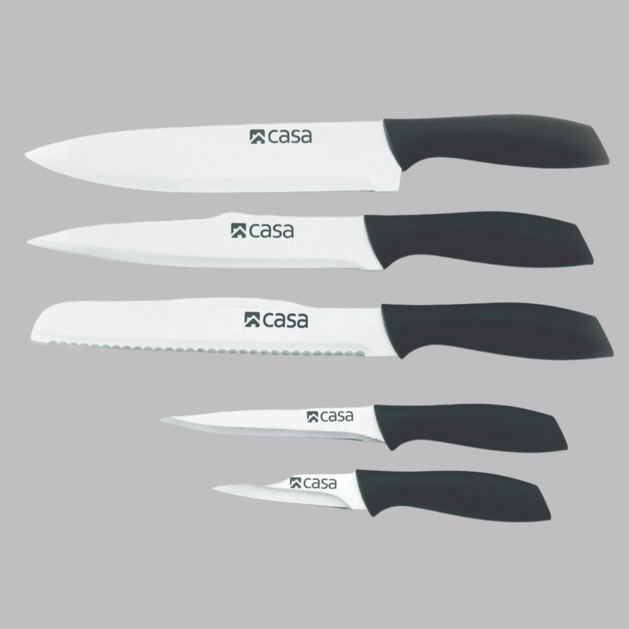 Casa 5 Pc Knife Set Genoa