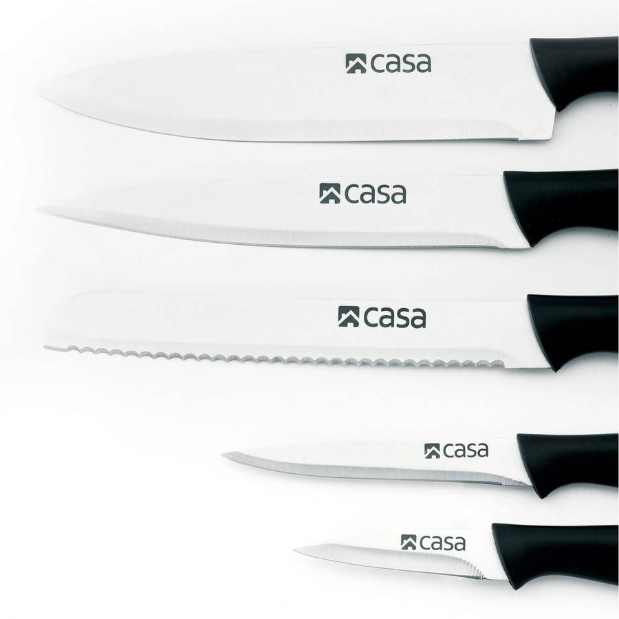 Casa 5 Pc Knife Set Genoa