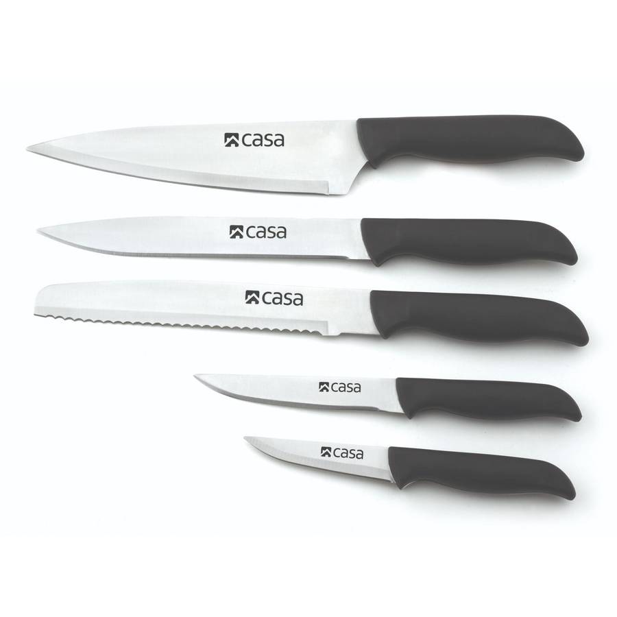 Casa 5 Pc Knife Set Genoa
