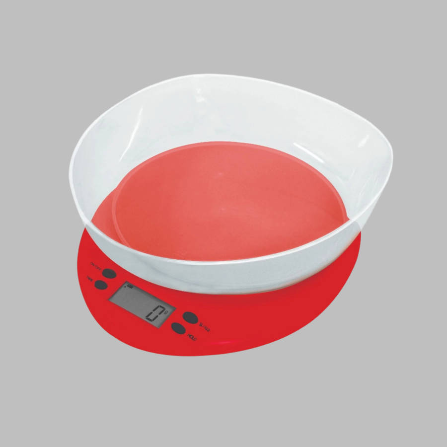 Casa Kitchen Digital Scale With Clear Bowl