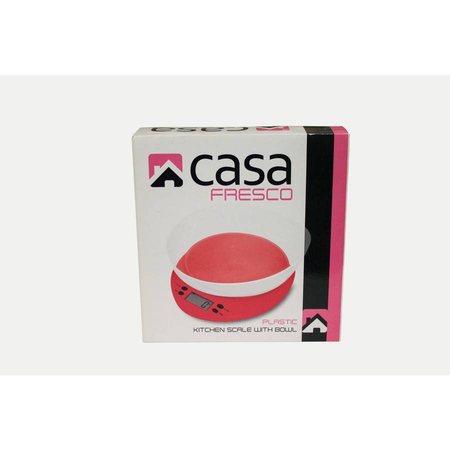 Casa Kitchen Digital Scale With Clear Bowl