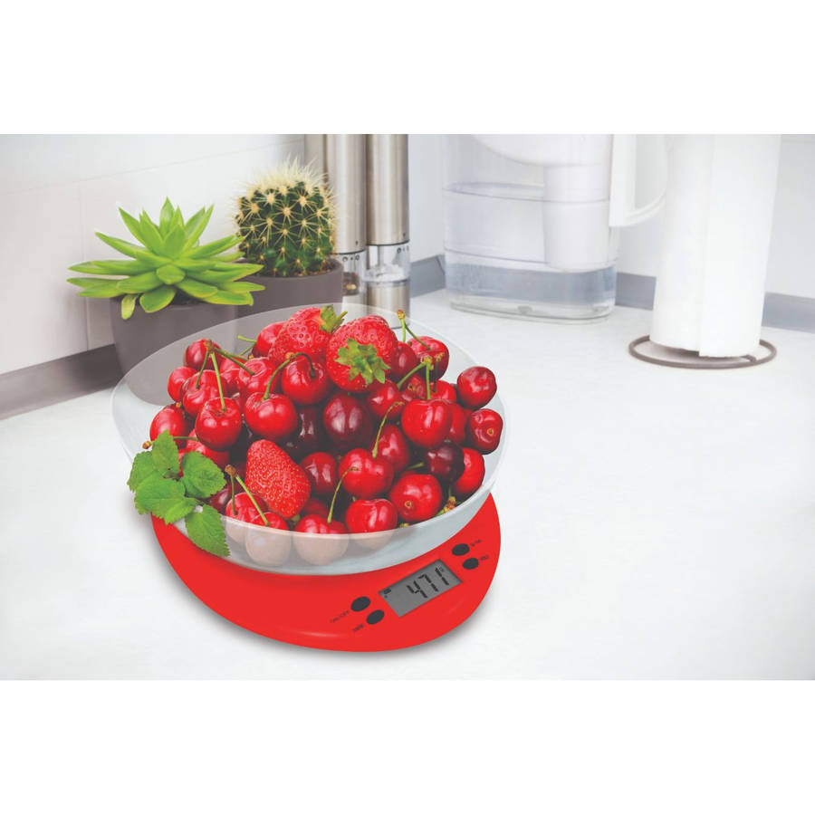 Casa Kitchen Digital Scale With Clear Bowl