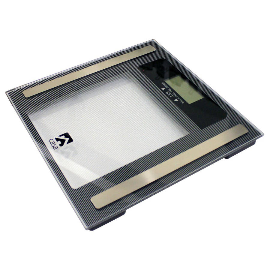 Casa Electronic 7 In 1 Diagnostic Glass Bathroom Scale