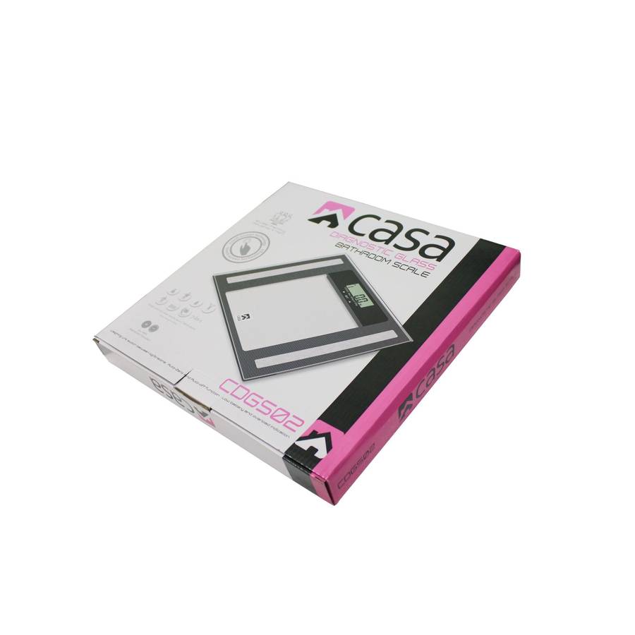 Casa Electronic 7 In 1 Diagnostic Glass Bathroom Scale