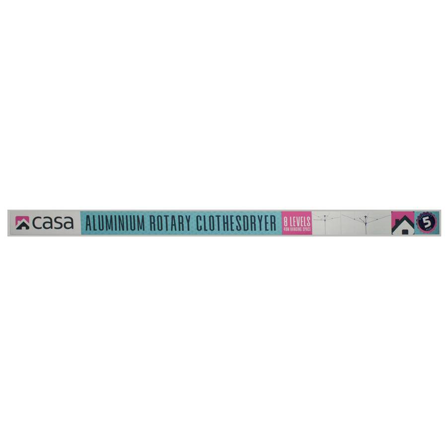 Casa Aluminium Rotary Clothes Dryer 40m Hanging Space