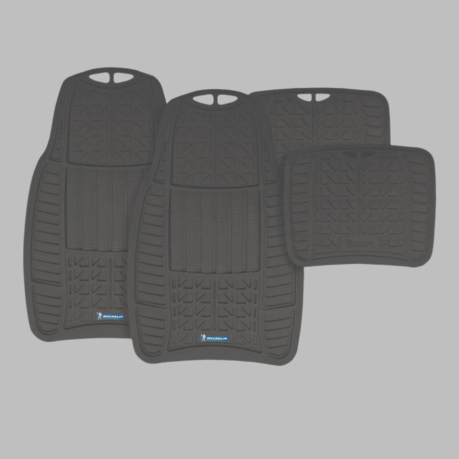 Michelin Car Mat 4 Pc Set All Weather Rubber
