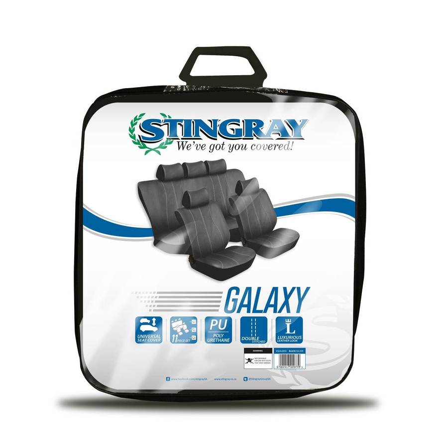 Stingray Galaxy 11 Pc Car Seat Cover Set