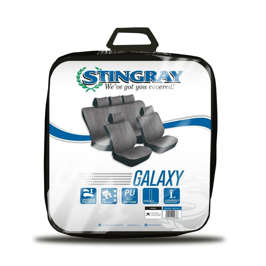 Stingray Galaxy 11 Pc Car Seat Cover Set
