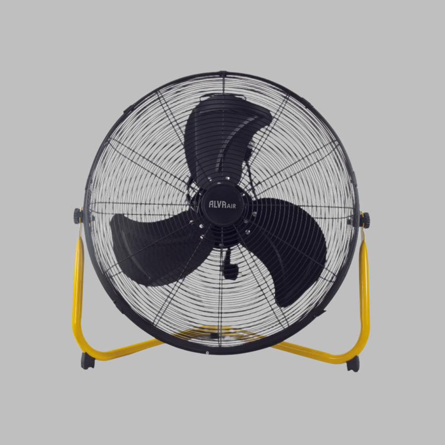 Alva 45cm Floor Fan High Velocity (Matt Black)