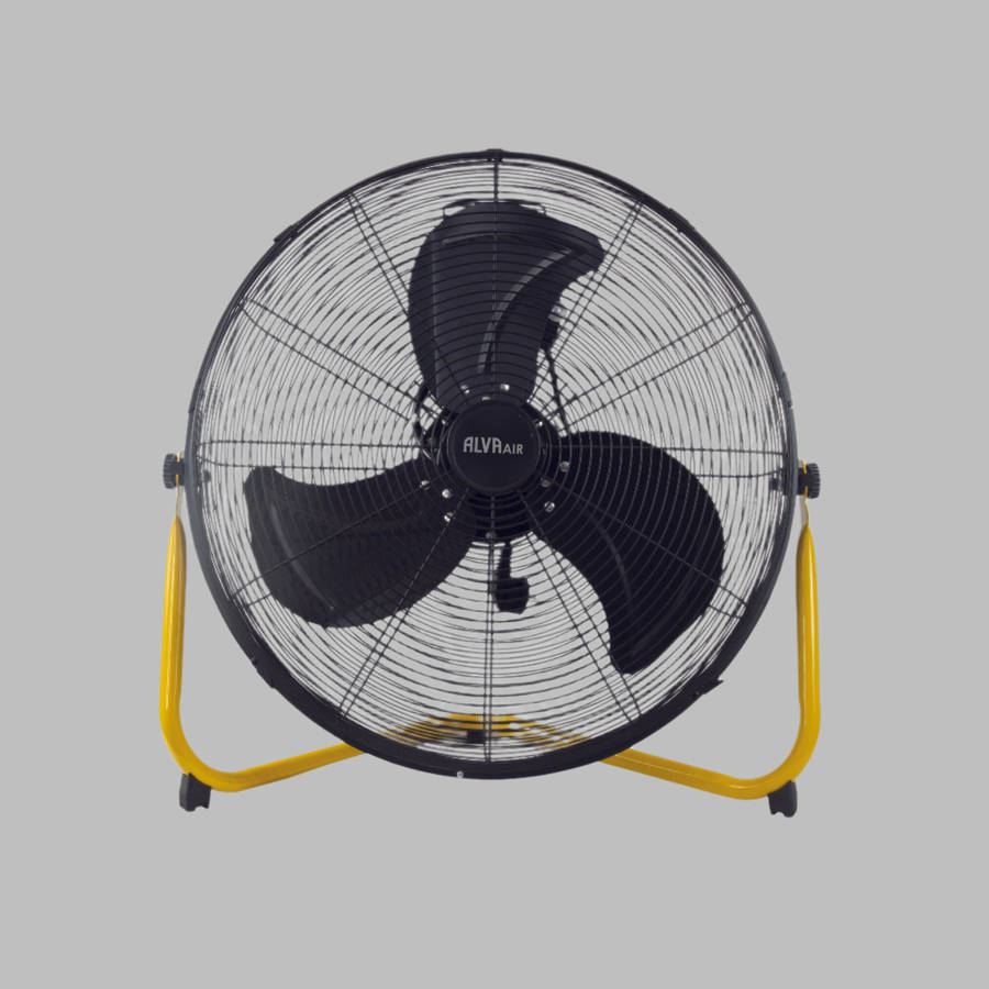 Alva 50cm Floor Fan High Velocity (Matt Black)