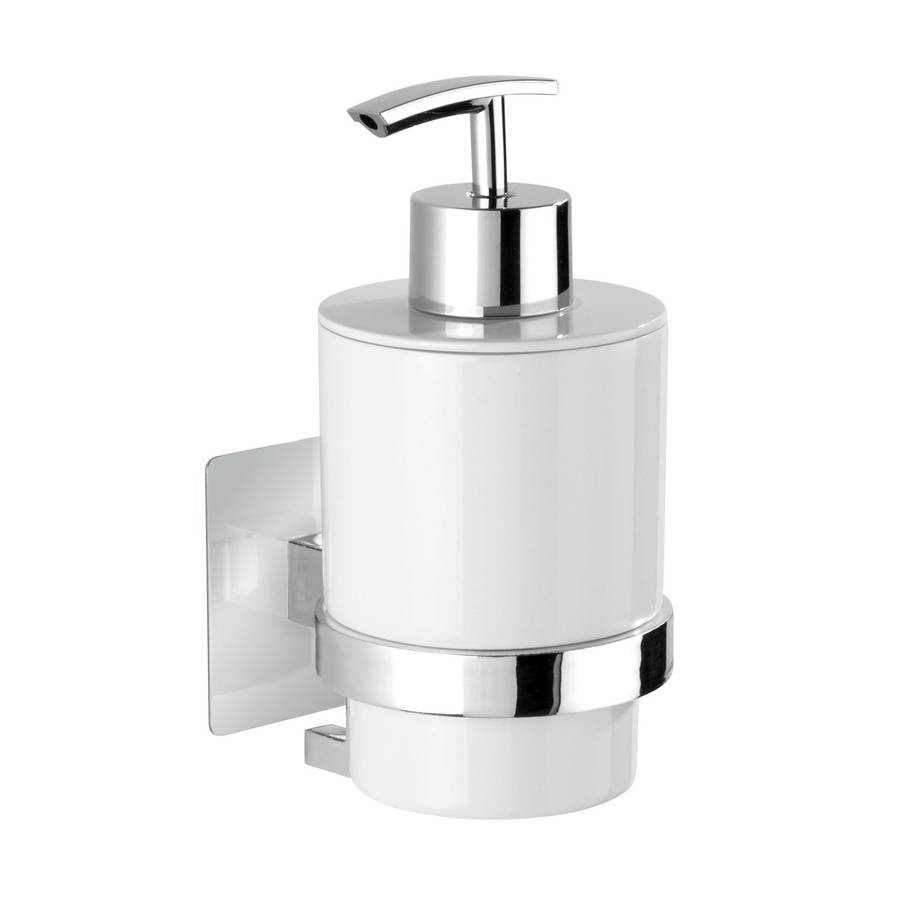 Turbo Loc Soap Dispenser Quadro Range No Drilling Required