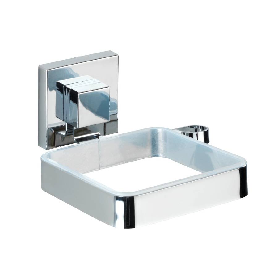 Vacuum Loc Hair Dryer Holder Quadro Range S/Steel No Drilling