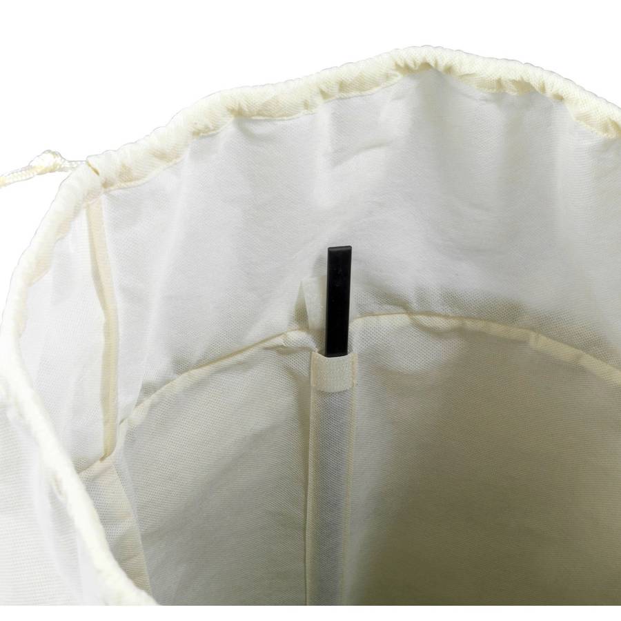 Wenko Laundry Basket 68 L Ringo Beige
