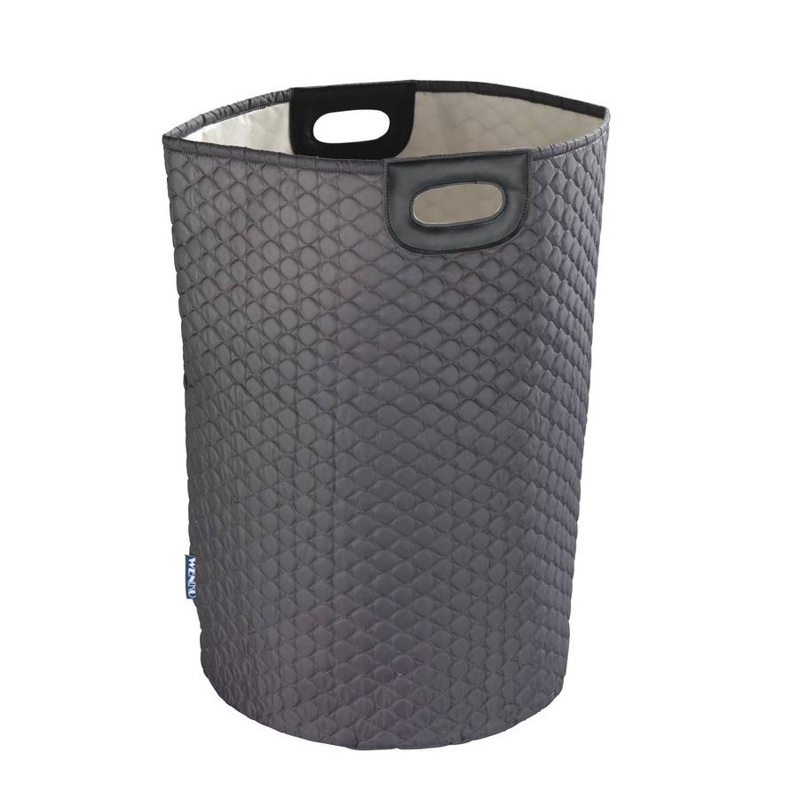 Wenko Laundry Basket 79 L Wabo Black