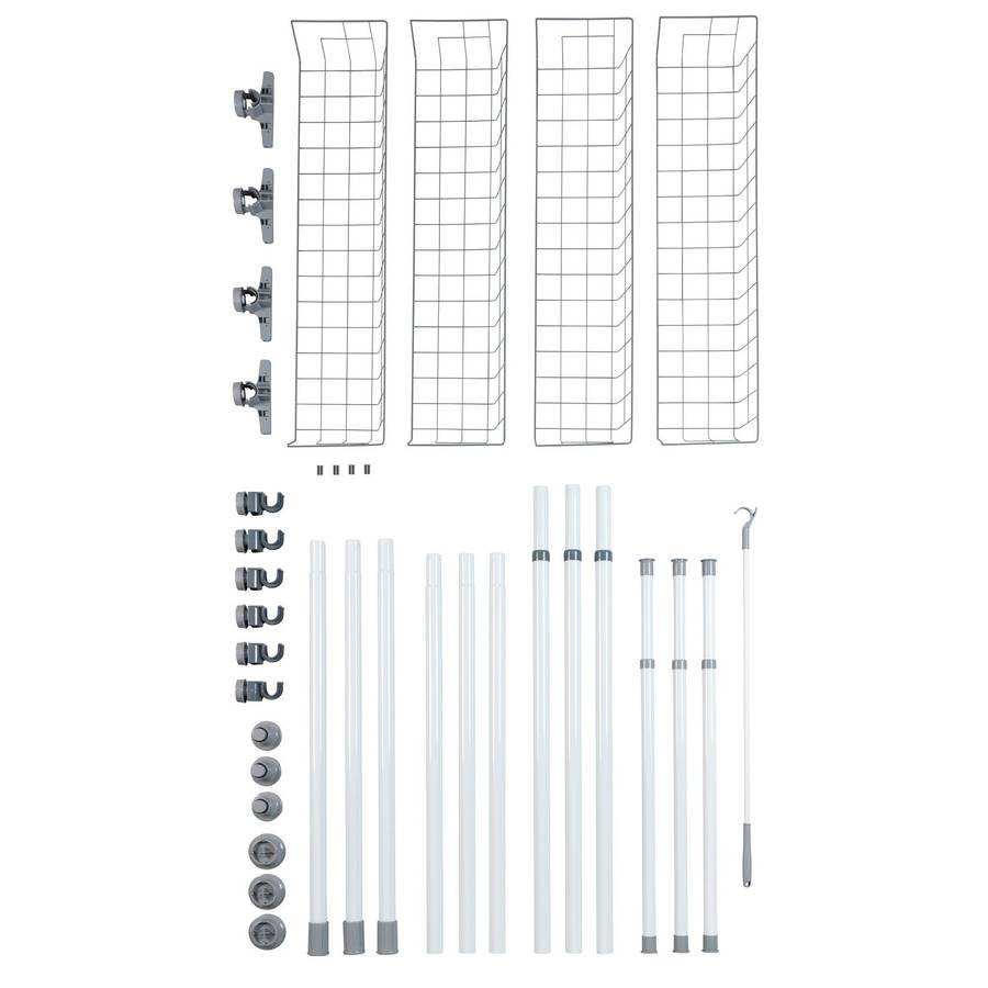 Herkules Duo Telescopic Clothes Rack System