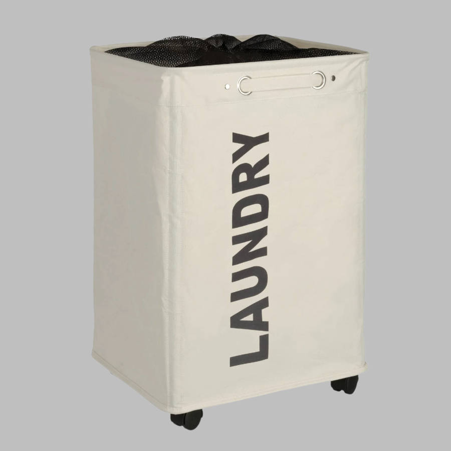 Wenko Laundry Basket 79 L Quadro