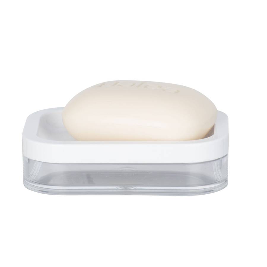 Wenko Soap Dish Oria Range White & Clear