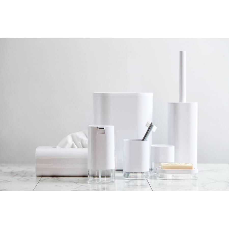 Wenko Soap Dish Oria Range White & Clear