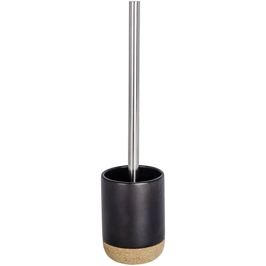 Wenko Toilet Brush Black Ceramic & Cork