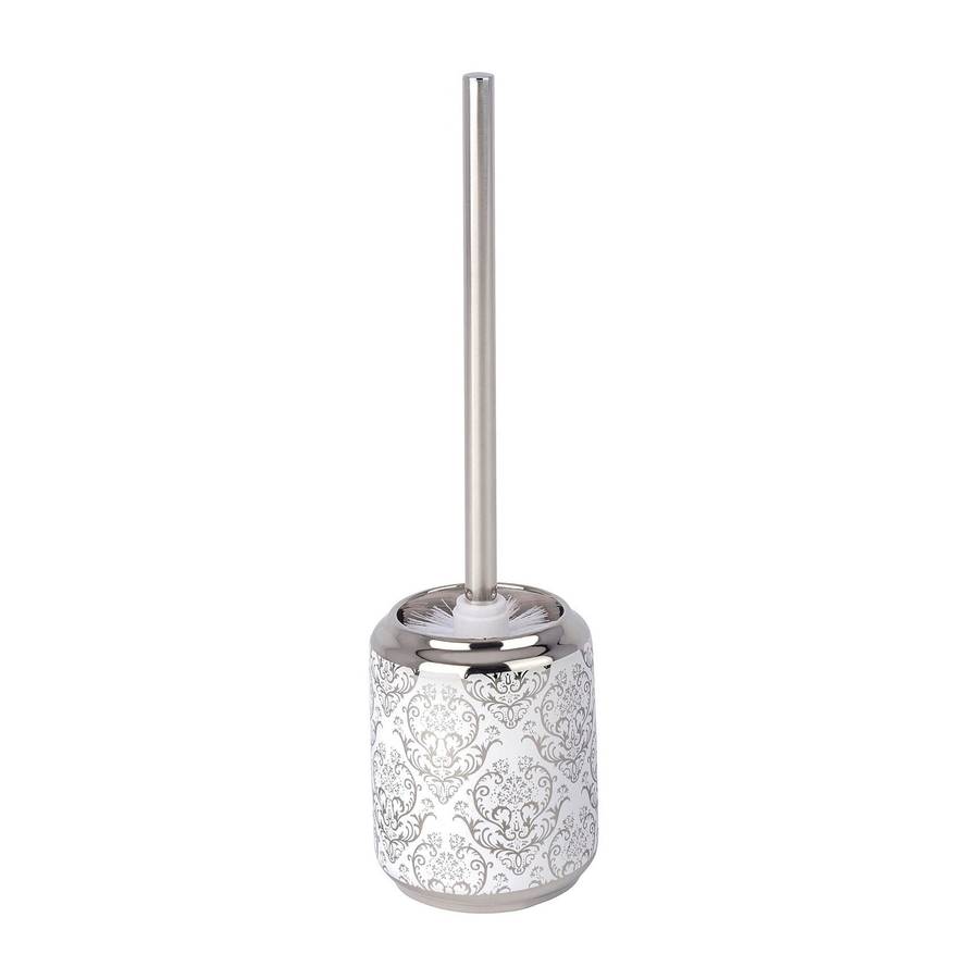 Wenko Toilet Brush Barock White Silver