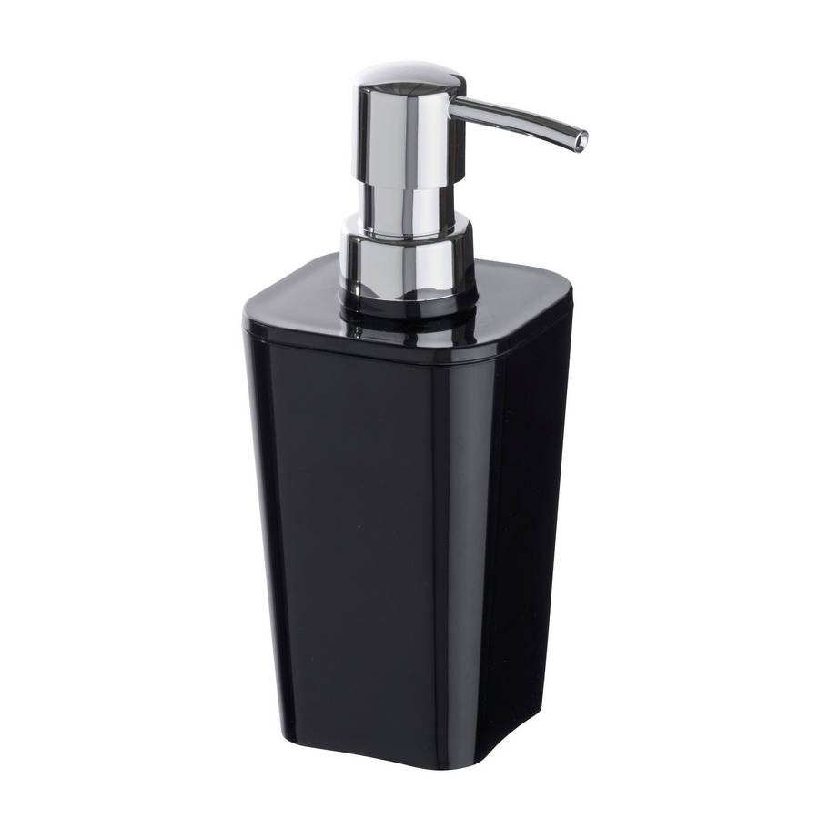 Wenko Soap Dispenser Candy Range Black Plastic