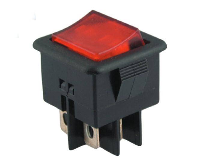 Rocker Switch Dpst On Off 125 V 16 A 28x25mm B1292
