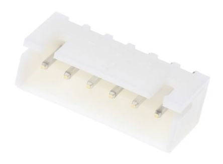 Connector Header Sil 6 W P=2.5mm B6 B Xh A(lf)(Sn)